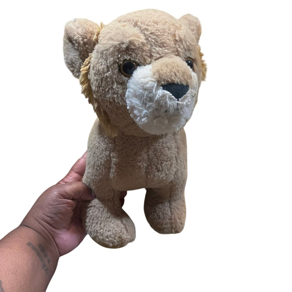 Build-A-Bear Workshop Disney Lion King Young Simba Slush Stuffed Animal Toy.
